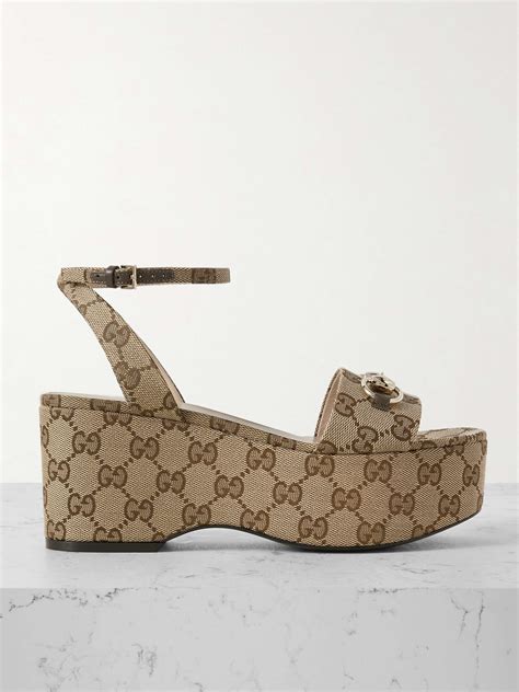 Sandali in pelle con Morsetto Lady GUCCI da donna 